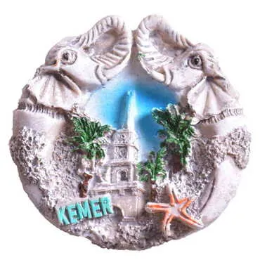 Kemer Themed Polyester Fridge Magnet - 27