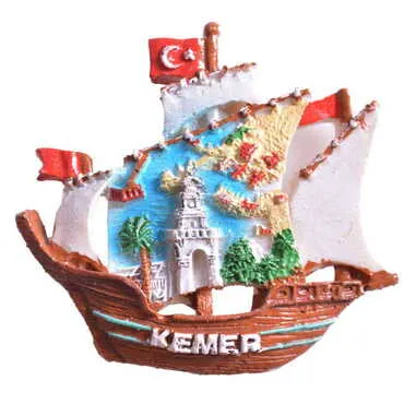 Kemer Themed Polyester Fridge Magnet - 31