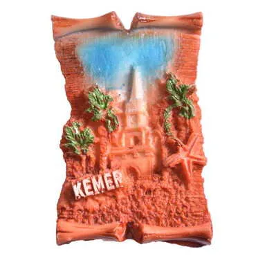 Kemer Themed Polyester Fridge Magnet - 32