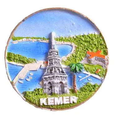 Kemer Themed Polyester Fridge Magnet - 36