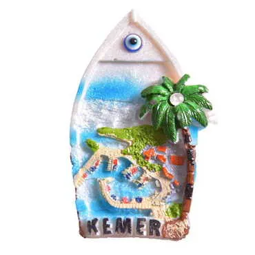 Kemer Themed Polyester Fridge Magnet - 40