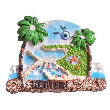 Kemer Themed Polyester Fridge Magnet - 41