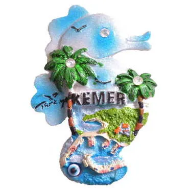 Kemer Themed Polyester Fridge Magnet - 45