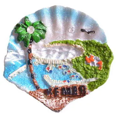 Kemer Themed Polyester Fridge Magnet - 46