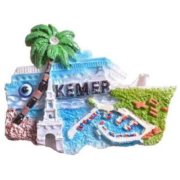 Kemer Themed Polyester Fridge Magnet - 48