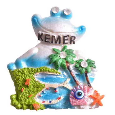 Kemer Themed Polyester Fridge Magnet - 52