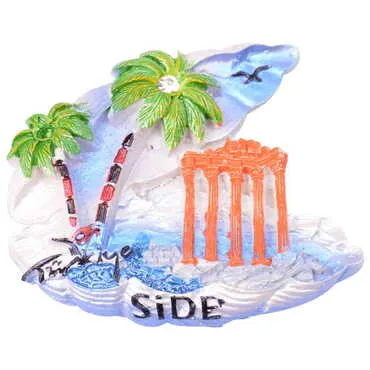 Side Themed Polyester Fridge Magnet - 3
