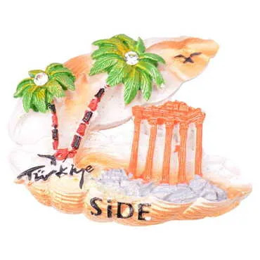 Side Themed Polyester Fridge Magnet - 4