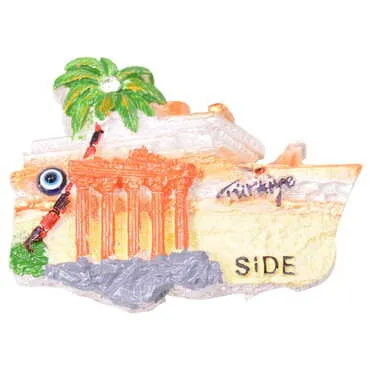 Side Themed Polyester Fridge Magnet - 5
