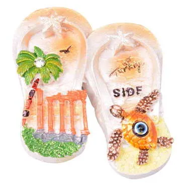 Side Themed Polyester Fridge Magnet - 9