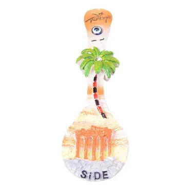 Side Themed Polyester Fridge Magnet - 12