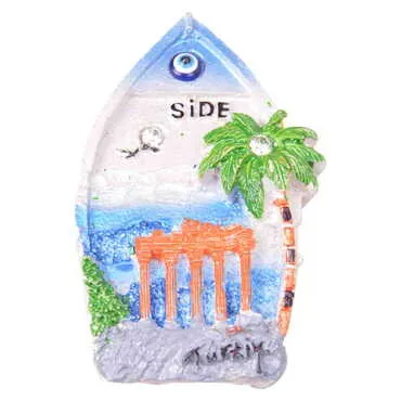 Side Themed Polyester Fridge Magnet - 24