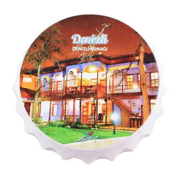 Toptan Denizli Temalı Uv Baskılı Kapak Açacak Magnet 63x15 mm - 7