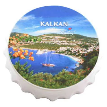 Toptan Kalkan Temalı Uv Baskılı Kapak Açacak Magnet 63x15 mm - 3