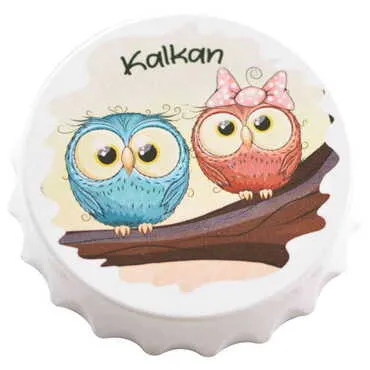 Toptan Kalkan Temalı Uv Baskılı Kapak Açacak Magnet 63x15 mm - 7