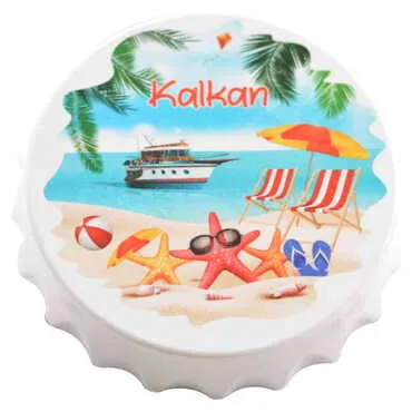 Toptan Kalkan Temalı Uv Baskılı Kapak Açacak Magnet 63x15 mm - 9