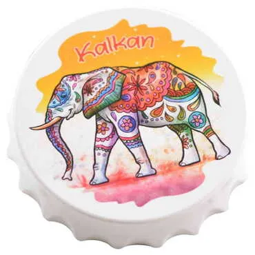 Toptan Kalkan Temalı Uv Baskılı Kapak Açacak Magnet 63x15 mm - 10