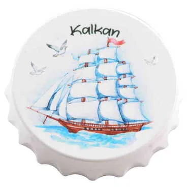 Toptan Kalkan Temalı Uv Baskılı Kapak Açacak Magnet 63x15 mm - 11
