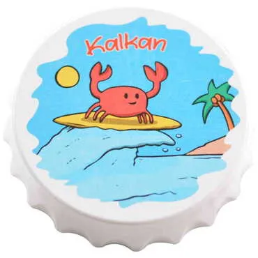 Toptan Kalkan Temalı Uv Baskılı Kapak Açacak Magnet 63x15 mm - 15