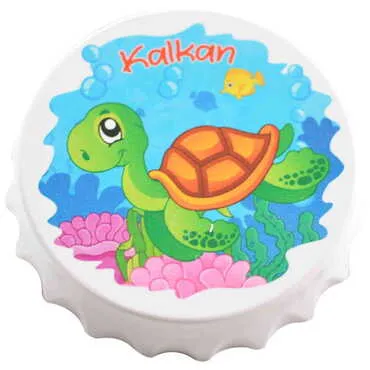 Toptan Kalkan Temalı Uv Baskılı Kapak Açacak Magnet 63x15 mm - 16