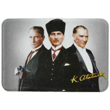 Toptan Atatürk Temalı Uv Baskılı Magnet 80x50 mm - 11