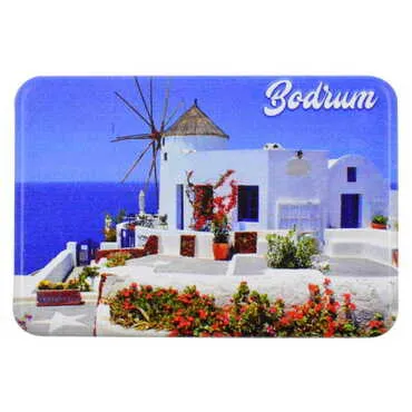 Toptan Bodrum Temalı Uv Baskılı Magnet 80x50 mm - 8