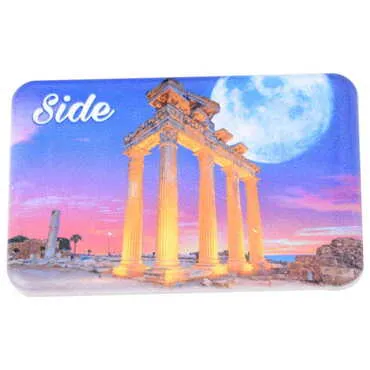 Side Themed Customised UV Printed Plastic Base Rectangle Fridge Magnet 80x50 mm - 14