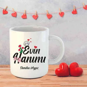 Toptan Sevgiliye Özel Seramik Özel Baskılı Kupa 80x95 mm - 10