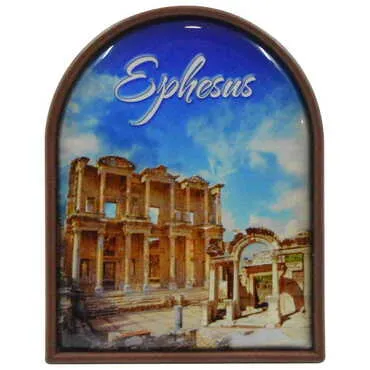Toptan Efes Temalı Myros Büyük Oval Çerçeve  - 4