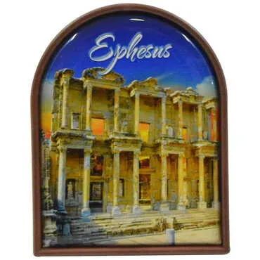 Toptan Efes Temalı Myros Büyük Oval Çerçeve  - 5