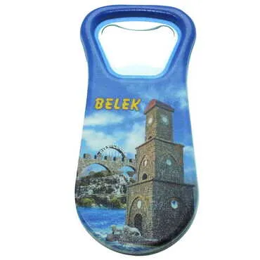 Belek Themed Customised Uv Printed Plastic Base Plastic Base Bottle Opener 95x43 mm - 12