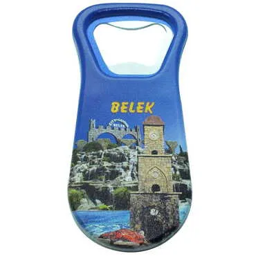Belek Themed Customised Uv Printed Plastic Base Plastic Base Bottle Opener 95x43 mm - 17