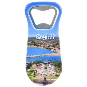 Geyikli Themed Customised Uv Printed  Plastic Base Plastic Base Bottle Opener 95x43 mm - 6