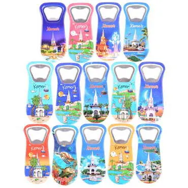 Kemer Themed Customised Uv Printed Plastic Base Plastic Base Bottle Opener 95x43 mm - 3