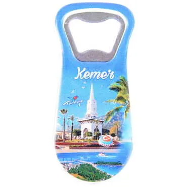 Kemer Themed Customised Uv Printed Plastic Base Plastic Base Bottle Opener 95x43 mm - 13