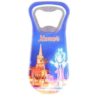 Kemer Themed Customised Uv Printed Plastic Base Plastic Base Bottle Opener 95x43 mm - 14