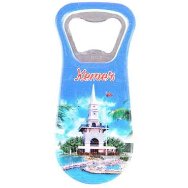 Kemer Themed Customised Uv Printed Plastic Base Plastic Base Bottle Opener 95x43 mm - 17