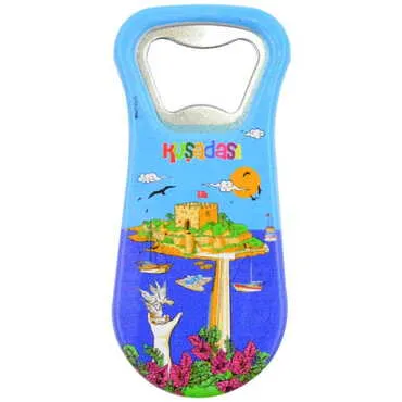 Toptan Kuşadası Temalı Uv Baskılı Açacak Magnet 95x43 mm - 7