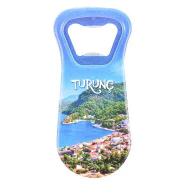 Turunc Themed Customised Uv Printed Plastic Base Plastic Base Bottle Opener 95x43 mm - 6