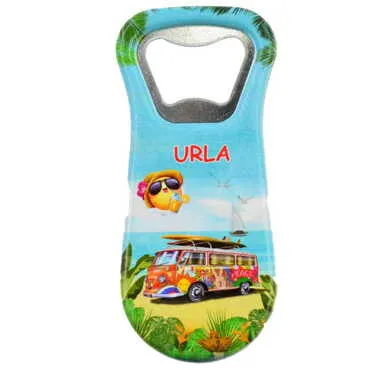 Urla Themed Customised Uv Printed Plastic Base Plastic Base Bottle Opener 95x43 mm - 5