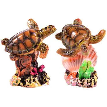 Polyester Turtle Figurine 6 Cm - 3