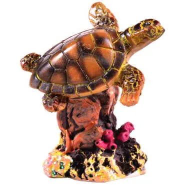 Polyester Turtle Figurine 6 Cm - 4