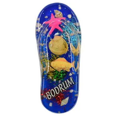 Bodrum Themed Transparent Polyester Photo Fridge Magnet - 8