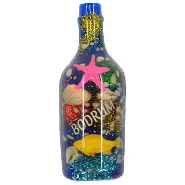 Bodrum Themed Transparent Polyester Photo Fridge Magnet - 14