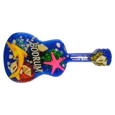 Bodrum Themed Transparent Polyester Photo Fridge Magnet - 19