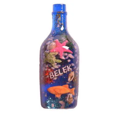 Belek Themed Transparent Polyester Photo Fridge Magnet - 10