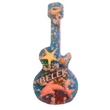 Belek Themed Transparent Polyester Photo Fridge Magnet - 14