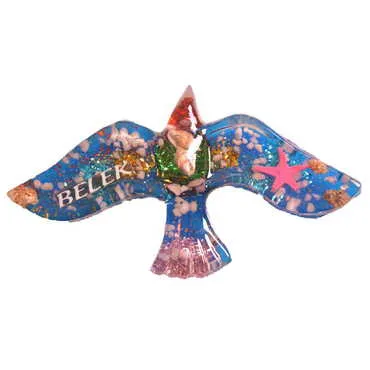 Belek Themed Transparent Polyester Photo Fridge Magnet - 16