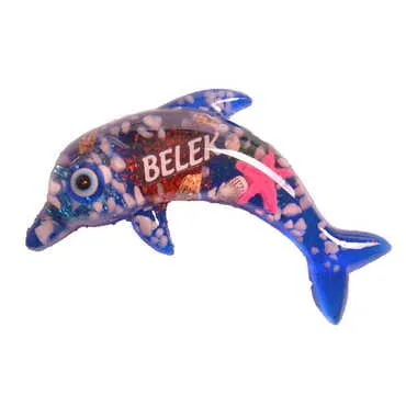 Belek Themed Transparent Polyester Photo Fridge Magnet - 20