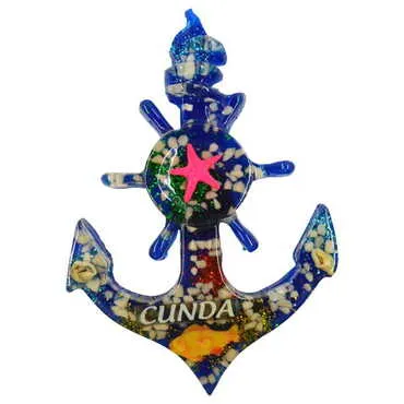 Cunda Themed Transparent Polyester Photo Fridge Magnet - 3